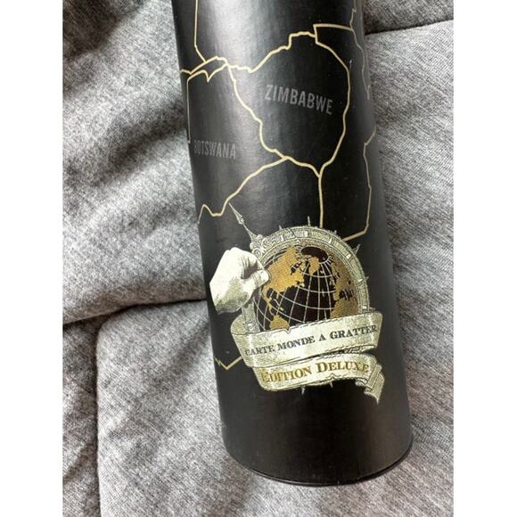 NEW! Scratch MAP -Travel & Scratch Off World Map - Deluxe Edition - Picture 5 of 8